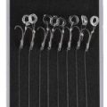 Крючок одинарный с поводком BKK Feeder Tournament, FT-1 Bait Band Rigs (A-BW-5014) #12 (8шт)