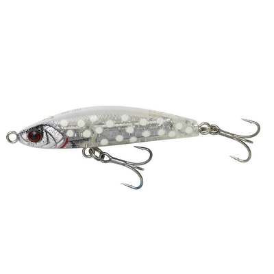 Воблер Savage Gear Gravity Pencil 5cm 8g S Sinking цв. Crystal White Glow PHP 71401
