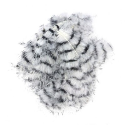 Orvis Wrap-A-Bou Blk Barred White