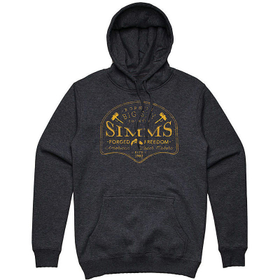Толстовка Simms Big Sky Hoodie, XXL, Charcoal Heather