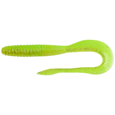 Силиконовая приманка @SnastiZdraste Червь 10см #001-Лимон (6шт)