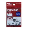 Офсетный крючок Vanfook Worm-35B Flat № 6 (10 шт.)