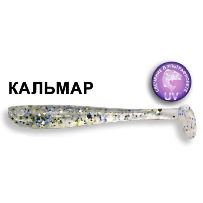 Силиконовая приманка Crazy Fish Nano Minnow 6-4-40-6 кальмар цв. white tea (белый чай)