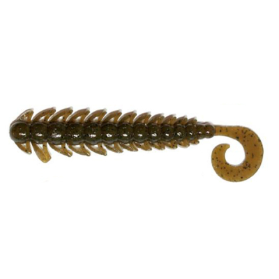 Силиконовая приманка Bait Breath Bugsy 2.5" цв. #120 Green Pumpkin/Seed