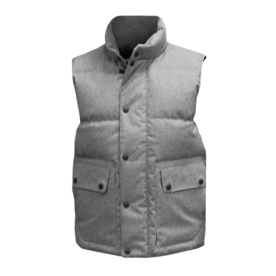 Жилет пуховой Bask Vaygach Vest цв. Серый Свтл Меланж размер M