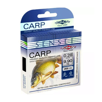 Леска Mikado Sensei Carp (2 x 200м) 0,26 - 8,90 кг