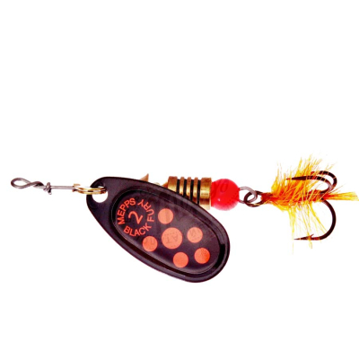 Блесна вращающаяся Mepps Black Fury Orange MCH NR №1