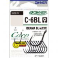 Крючок Owner Carp Iseama BL w/eye BC №1 7шт