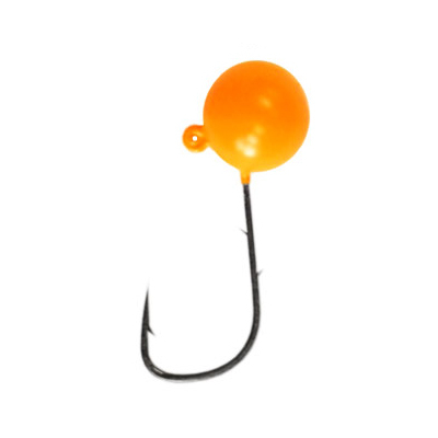 Вольфрамовая джиг-головка GRFish, цвет оранжевый, крючок №2, 5.0 гр., уп.3 штуки