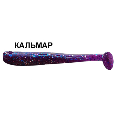Силиконовая приманка Crazy Fish Nano Minnow 2.2" 22-55-98-6 кальмар цв. space