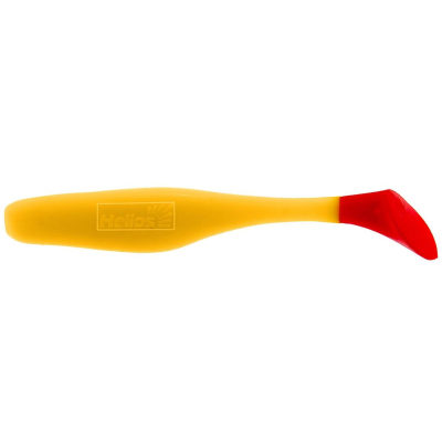 Силиконовая приманка Helios Vigor 3,75"/9.5 см Yellow RT 7шт. (HS-6-038)