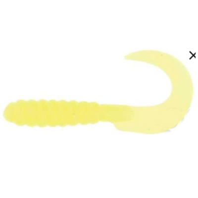 Силиконовая приманка YUM Walleye Grub 3" цв. 04