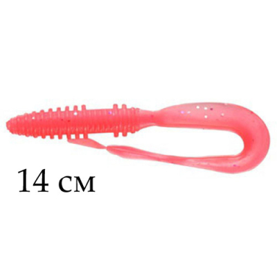 Твистер Noeby S3117 цвет NW210, 14cm/13g, уп.4 штуки