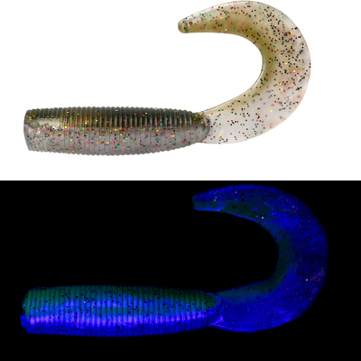 Силиконовая приманка Daiwa Bait Junkie 2.5" Grub цв. PEARL GUDGEON