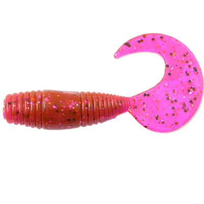 Силиконовая приманка Yaman Pro Spry Tail 3" цвет #21 - Magic Violet (уп.8 шт)