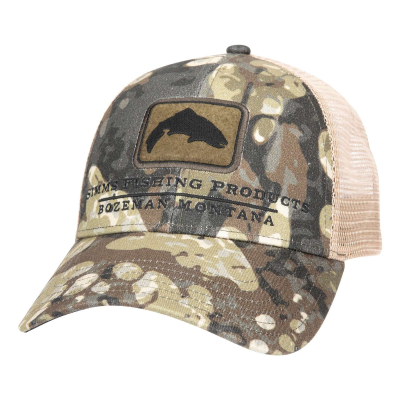 Кепка Simms Trout Icon Trucker, Riparian Camo