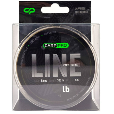Леска Carp Pro Camo 300м 0,370мм