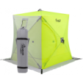 Палатка зимняя Premier Fishing Куб 1,5х1,5 yellow lumi/gray
