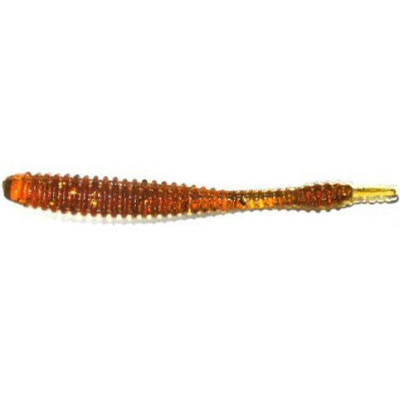 Силиконовая приманка Reins Bubbring Shaker 4" цв. #430 Motor Oil Gold FLK