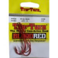Крючок Tru Turn Bass 063ZS, №3/0; 4 psc Blood Red