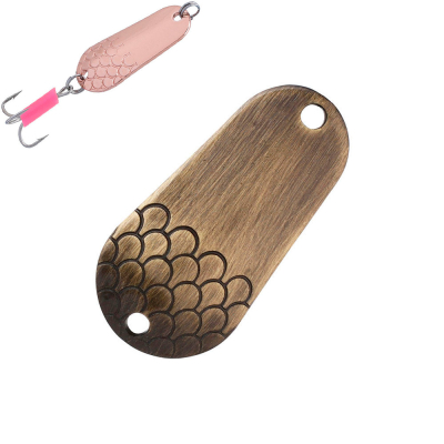 Блесна колеблющаяся Mikado Trython №2/7гр./4см - старое золото