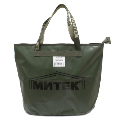 Сумка Митек без крышки, овал 40х20х40 (хаки)