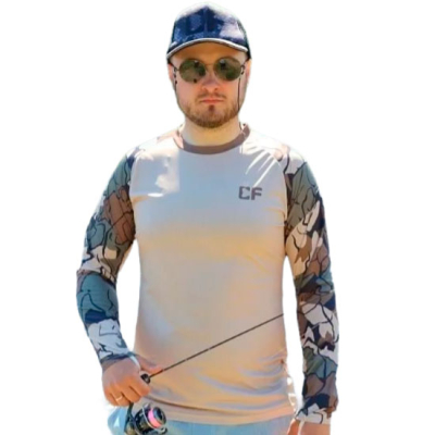Джерси CF Camo sleeves brown 3XL