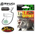 Офсетные крючки Ryugi LT Offset #2/0