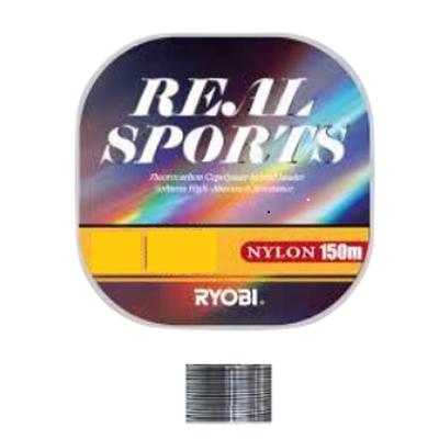 Леска Ryobi Real Sports 150m серая #3.0, 0.285mm, 7.4kg