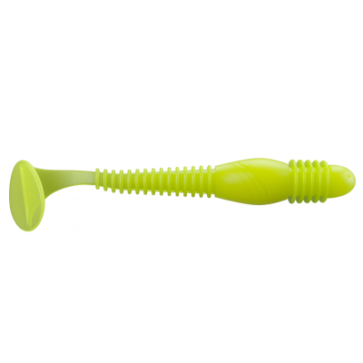 Силиконовая приманка RiverCat Snooper 80 цвет 102 UV Chartreuse (80 мм, 8 шт./уп.)