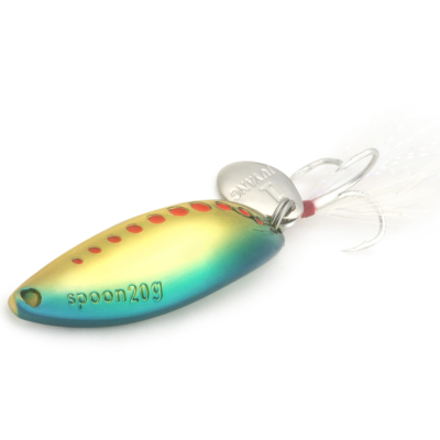 Блесна Juyang Leech 20гр. цвет gold blue