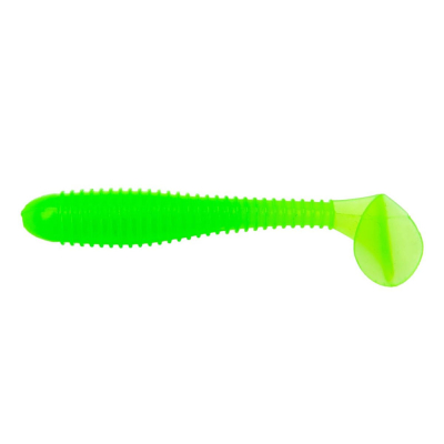 Силиконовая приманка Helios Catcher 2,75"/7 см Electric green 7шт. (HS-1-007)