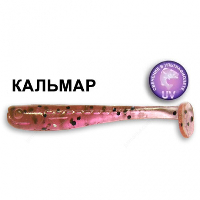 Силиконовая приманка Crazy Fish Nano Minnow 6-4-13-6 кальмар цв. purple pepper (пурпурный перец)