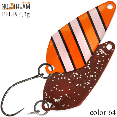 Блесна Norstream Area Felix 4.3 гр. цв. 64