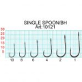 Крючок Fish Season Single Spoon Baitholder с большим ухом №8, покрытие BN (7 шт)