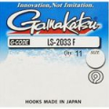 Крючок Gamakatsu LS-2033F Ring Eye N-L №10 (15шт)