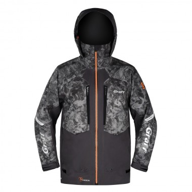 Костюм рыболовный демисезонный Graff (Bratex 25000, карбон) 631-В-8/731-В-8-3XL/182-188