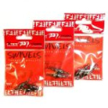 Вертлюг утяжеленный Extreme Fishing арт.05-01, вес 3.375г, 3шт, тест 30кг