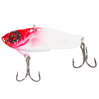 Блесна Цикада Grows Culture VIB 50mm цвет #18 - Red Head Pearl