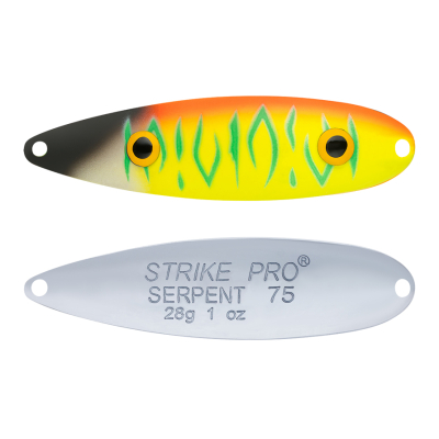 Блесна колеблющаяся Strike Pro Serpent Double 75M, 75 мм, 18 гр (ST-010BD#A242S-CP)