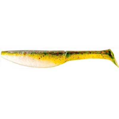 Мягкая приманка Allvega Belly Dance Shad 10см 9,7г цв. Natural w/pumpkin back