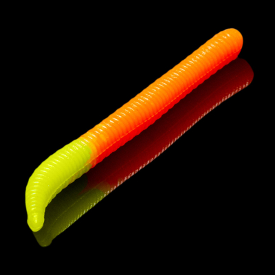Силиконовая приманка Soorex Pro Jam Pro 65mm цв. #312 Lemon/Orange Cheese 7pcs