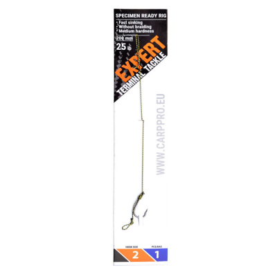Готовый поводок с крючком №6 Carp Pro "Maruto" Specimen Ready Rig (CP3583006)