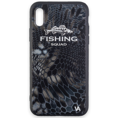 Чехол силиконовый Veduta iPhone X - Reptile Skin G