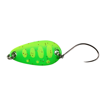 Блесна колеблющаяся Jackall Chibi Tearo 1.7g цв. Lime Yamame
