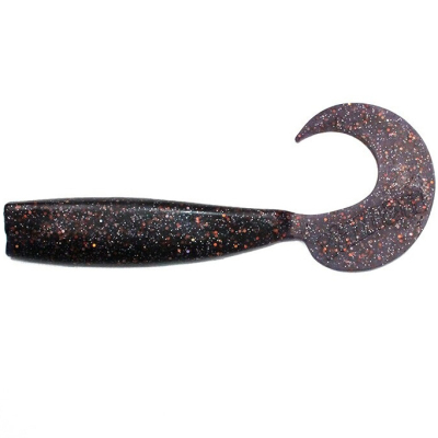 Силиконовая приманка Yaman Lazy Tail Shad 9" цвет #08 - Violet (уп. 2 шт.)