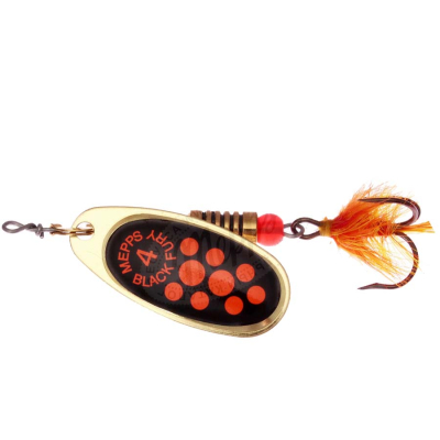 Блесна вращающаяся Mepps Black Fury Orange MCH OR №4
