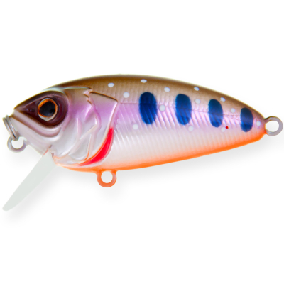 Воблер Strike Pro Stumpy Fly 40 плавающий с мухой 4,2см 4,5гр Загл. 0,1м -0,3м EG-134 #A142-264