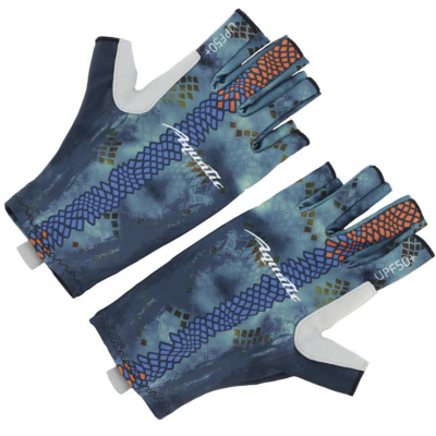 Перчатки без пальцев Aquatic ПЧ-09 (цвет Camo Blue, размер L/XL)