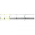 Запасные хлысты для фидера Carbon уп.= 5шт.( 51,5см / 2,35мм ) Light- Fluo (Арт.WZA-05-010)
